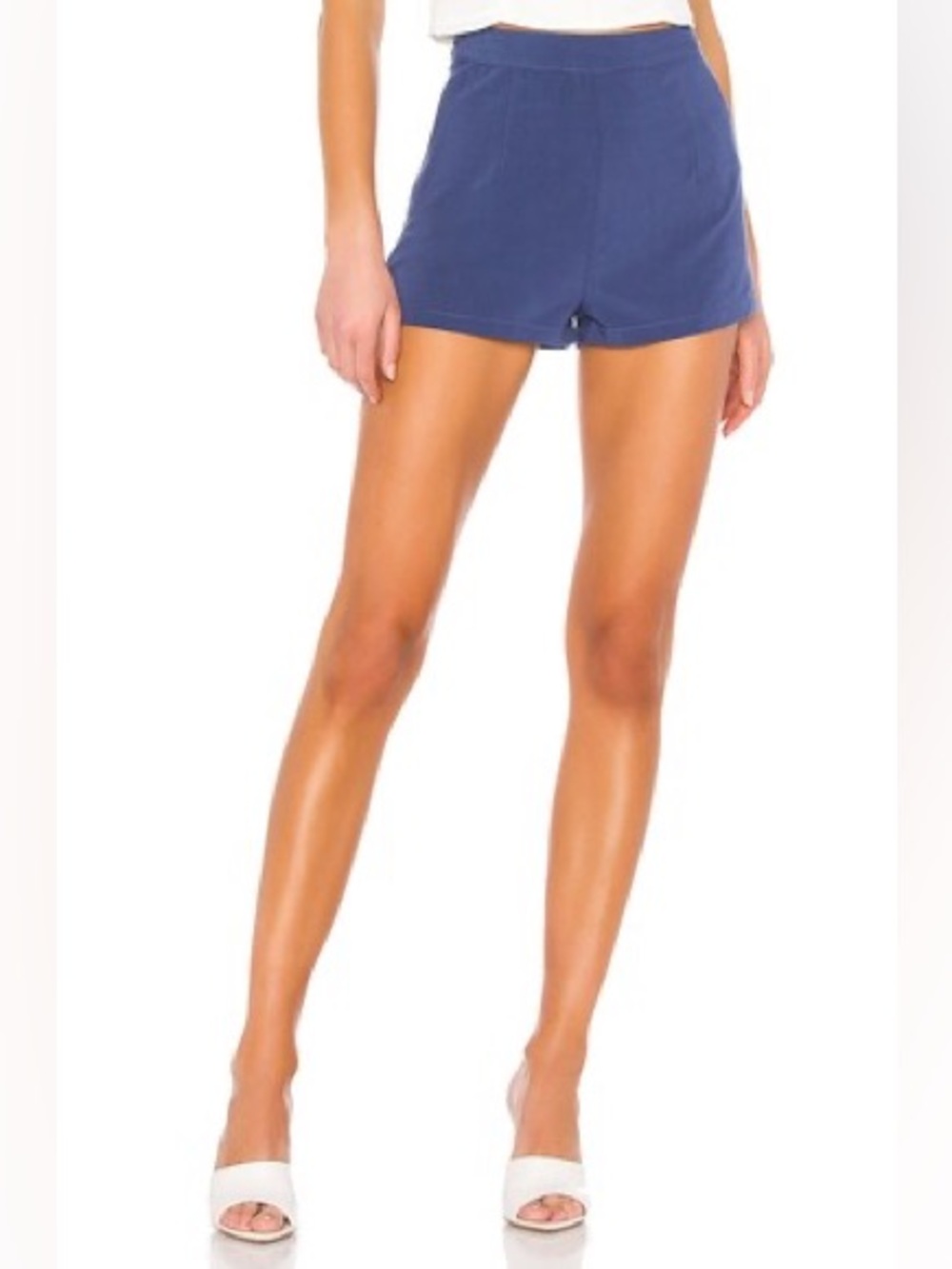 superdown Carolina Blue High-Waist Shorts - Size Small